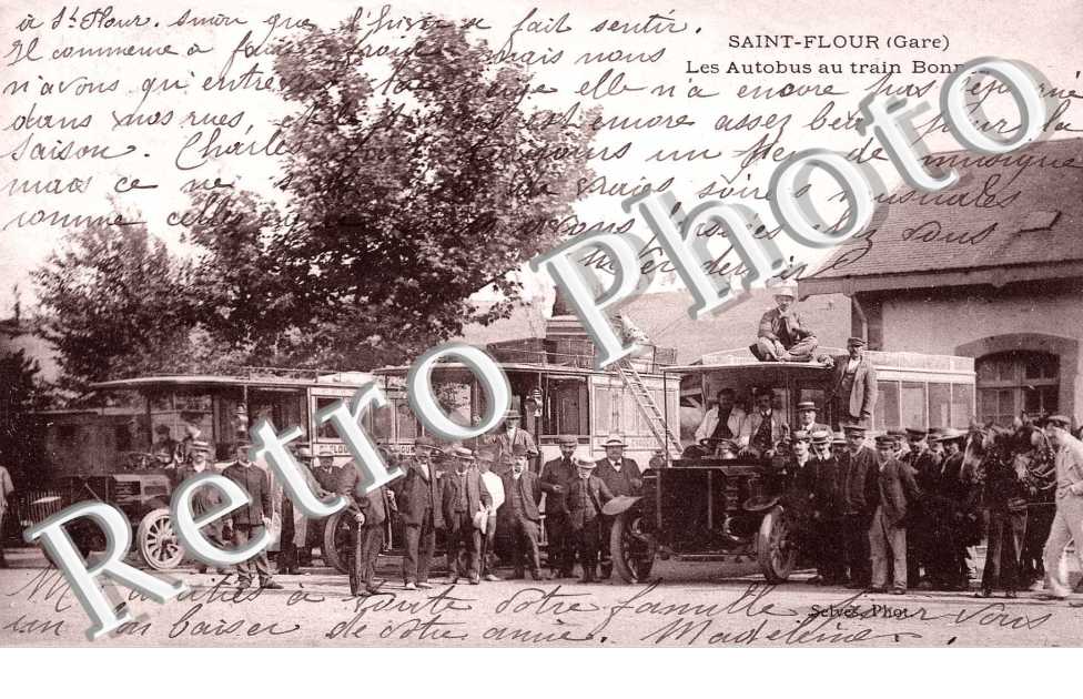 LES AUTOBUS AU TRAIN BONNET