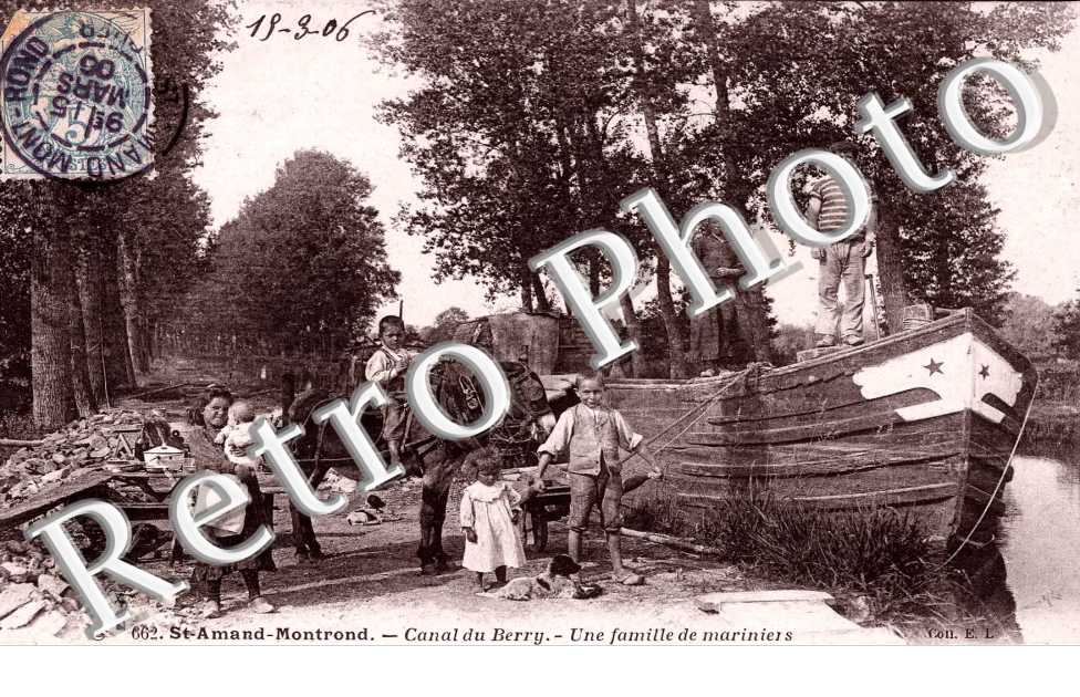 canal du berry une famille de meriniers