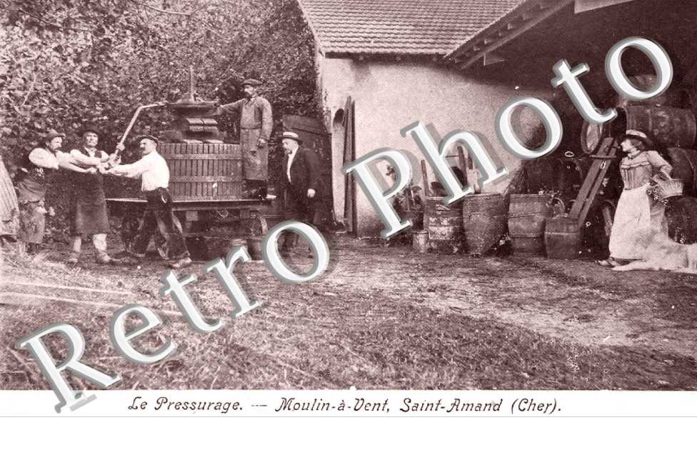 moulin a vent le pressurage