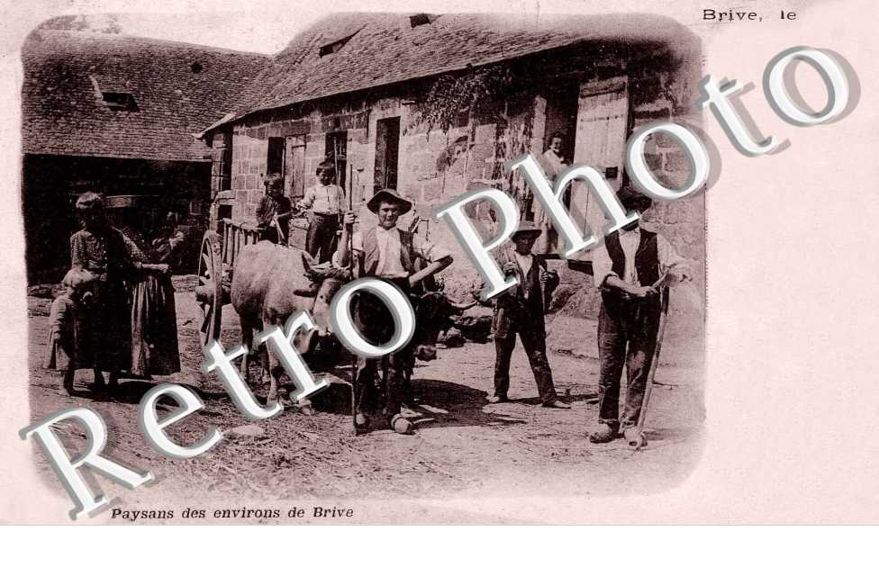 paysans des environs de Brive