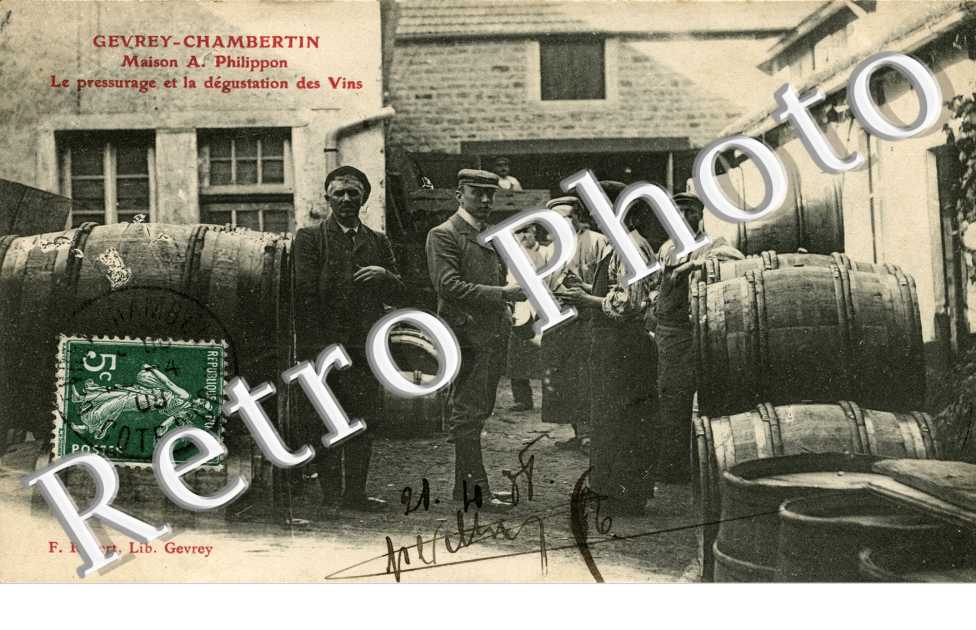 Maison A.Philppon, le pressurrage des vins