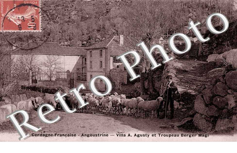 VILLA A. AGUSTY ET TROUPEAU BERGER MAGI