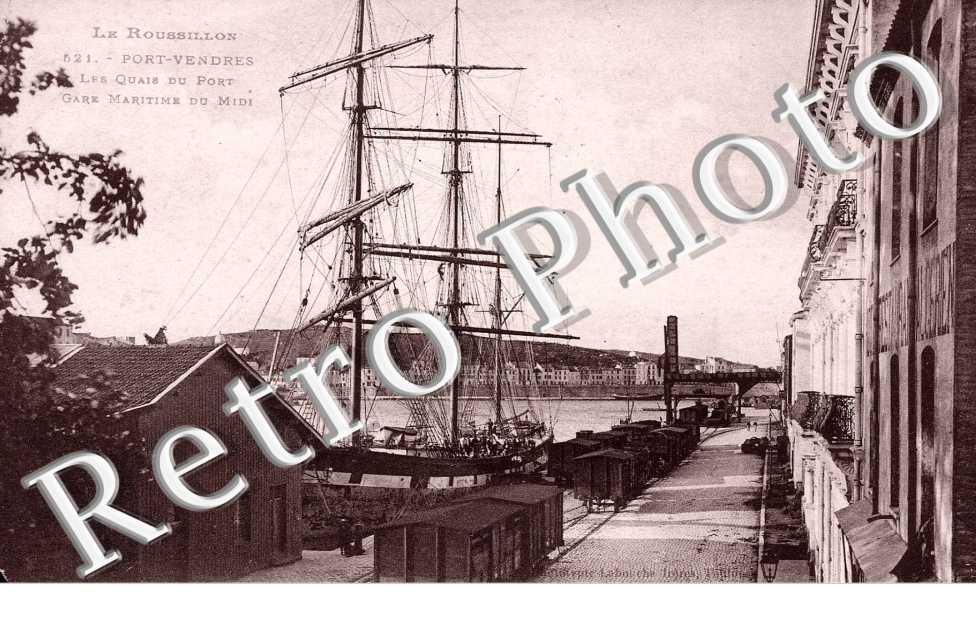 les quais du port - Gare maritime du Midi