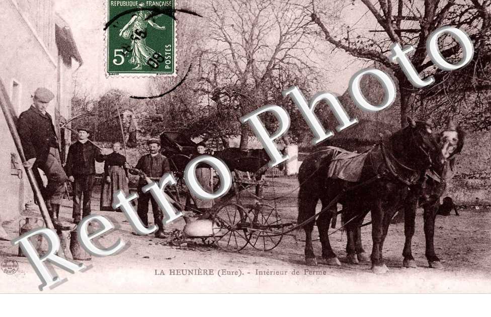 Interieur de ferme - MACHINE AGRICOLE SEMOIR