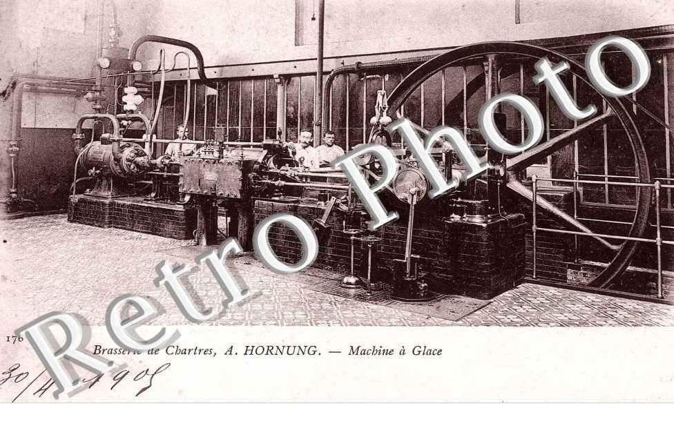 brasserie A.Hornung, machine a glace