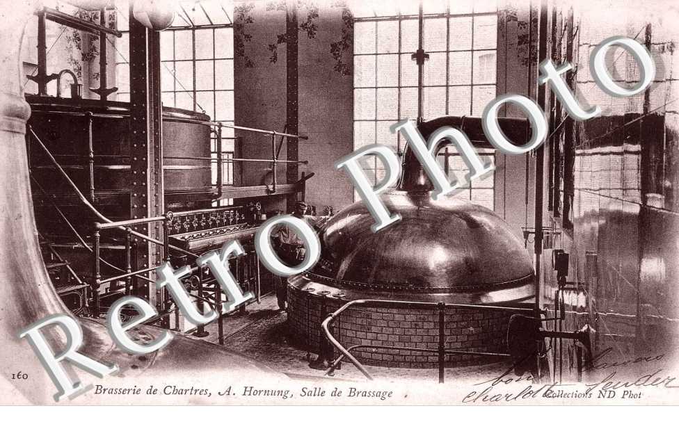 Brasserie de Chartres, A. Hornung, salle de brassage
