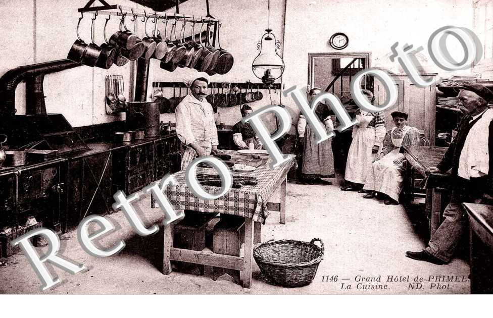 grand hotel de Primel la cuisine