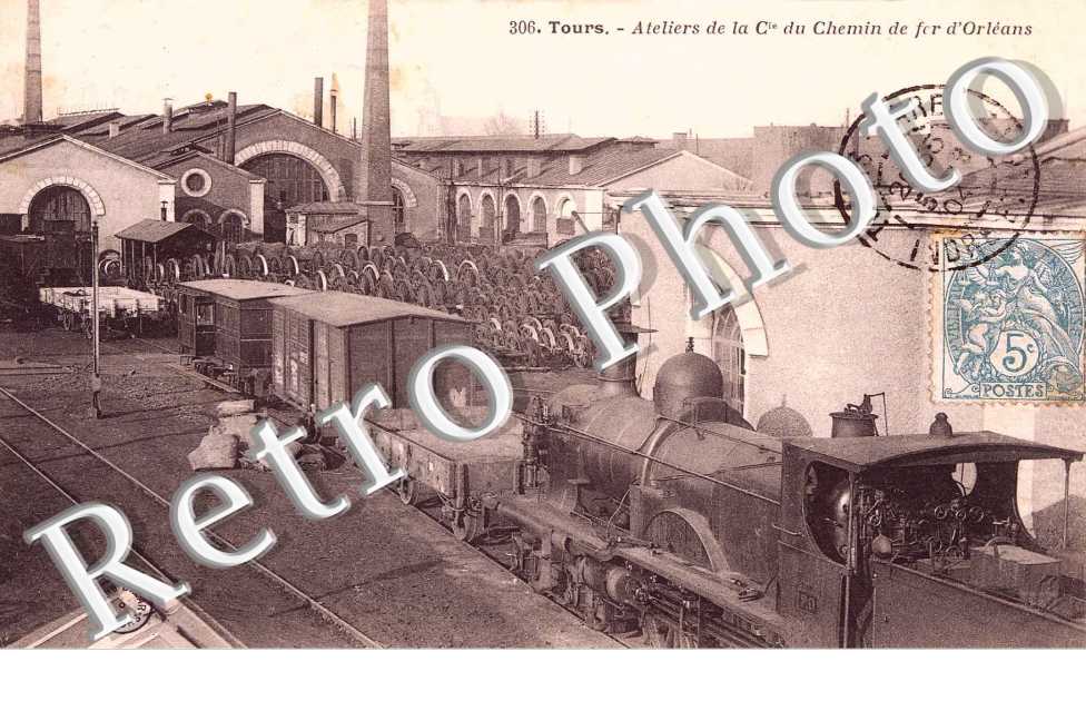 Atelier de la Cie du Chemin de Fer d'Orléans