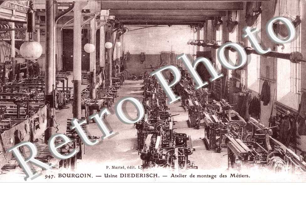 Usine Diederisch - atelier de montage des metiers