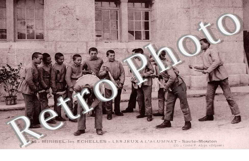 les jeux a l'alumnat, saute-mouton