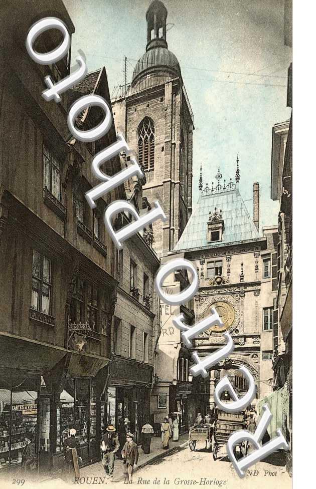la rue de la Grosse Horloge