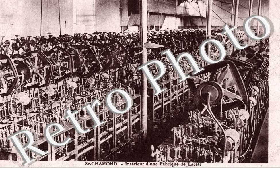 interieur d'une fabrique de lacets