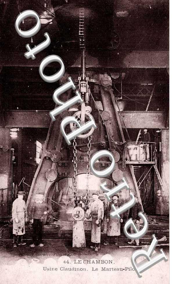 usine claudinon, le marteau pilon