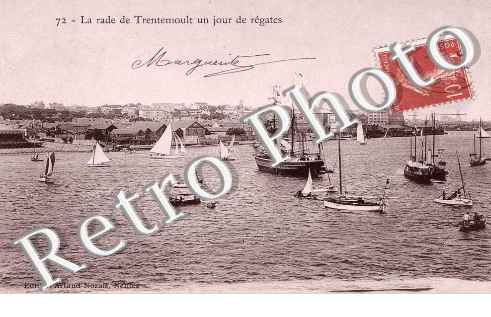 La Rade de TRENTEMOULT un jour de régates