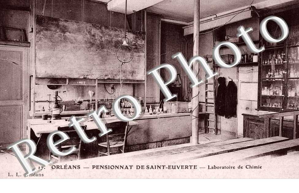 pensionnat de saint euverte, laboratoire de chimie