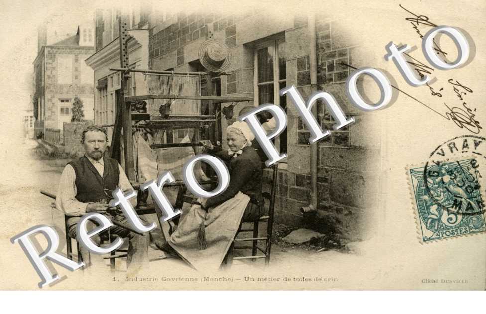 un metier de toiles de crin