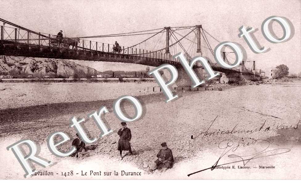 Le Pont sur la Durance