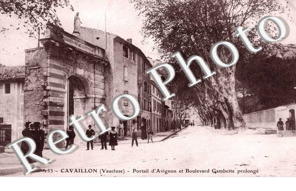 Portail d'Avignon et Boulevard Gambetta Prolonge