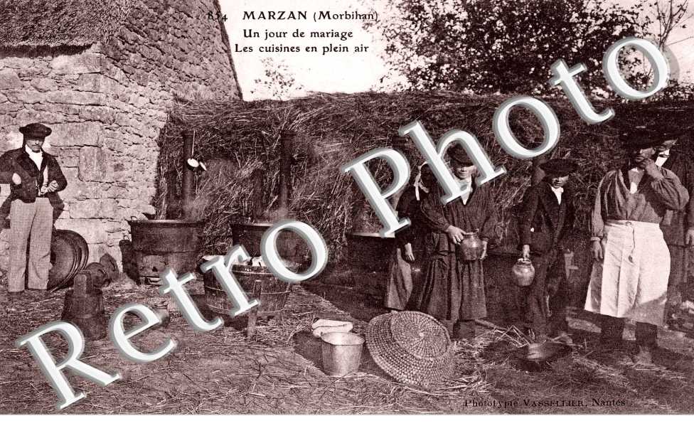 Un jour de mariage - les cuisines en plein air