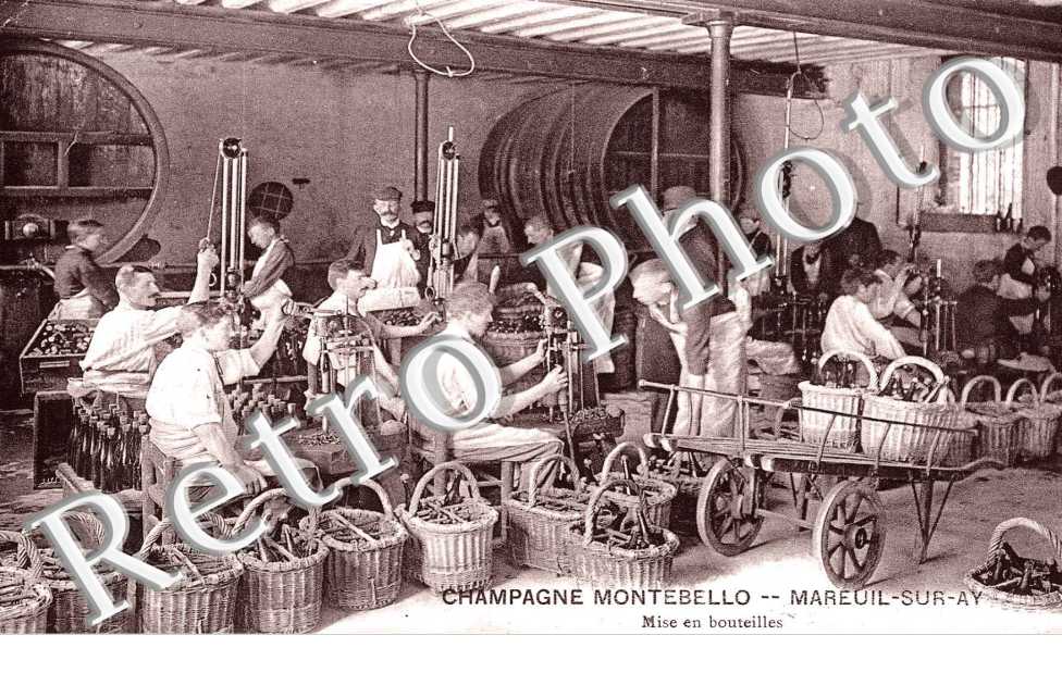 Champagne Montebello - mise en bouteille