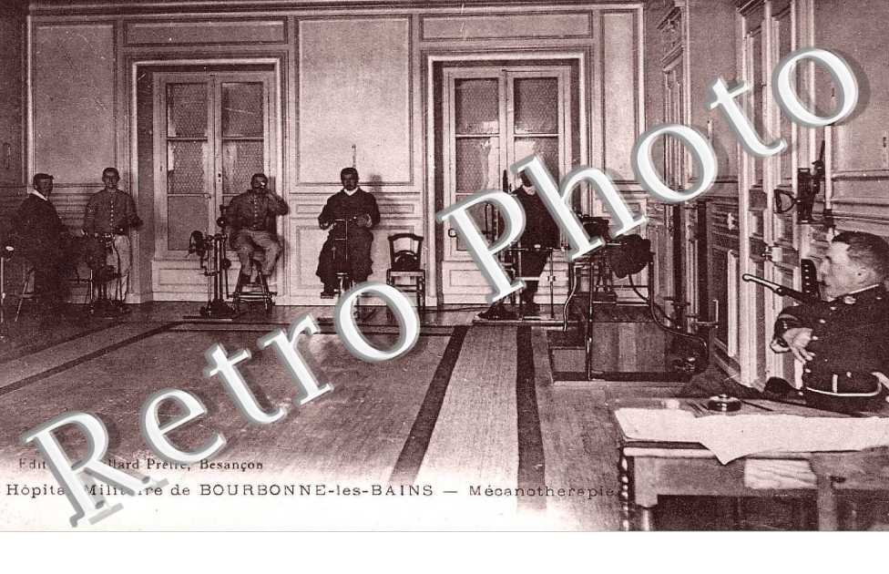 hopital militaire, mecanotherapie