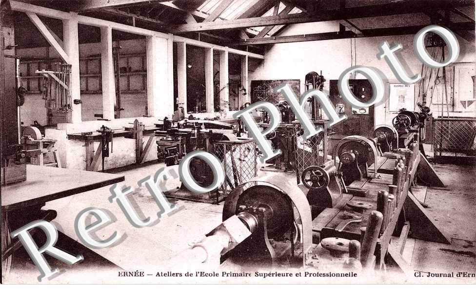 atelier de l'ecole primaire superieure et professionnelle