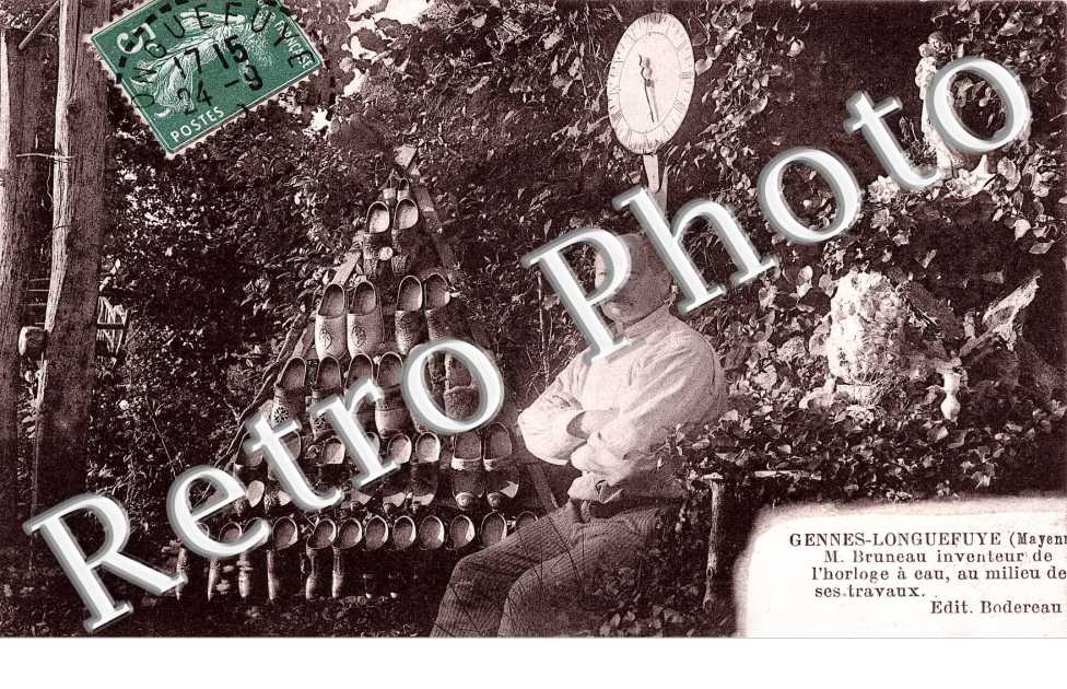 M. Bruneau, Inventeur de l'Horloge a Eau