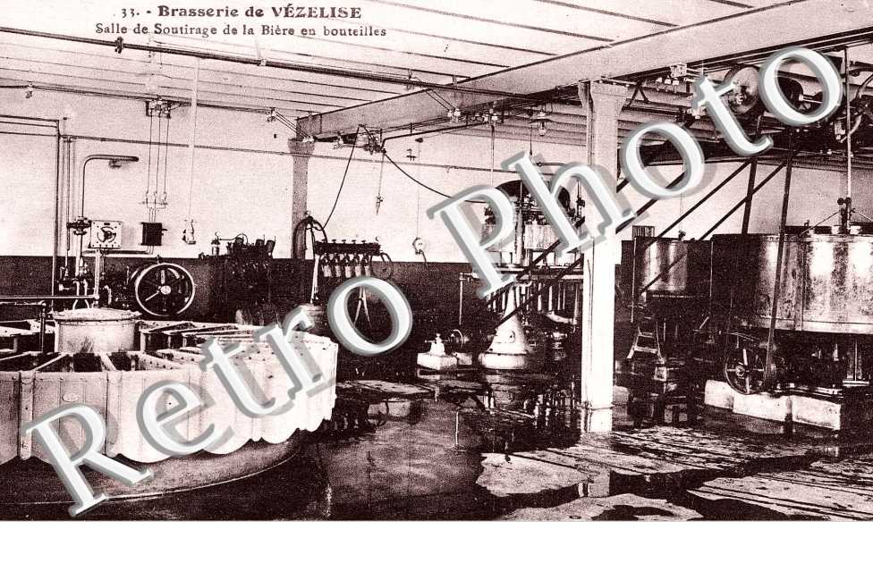 Brasserie - salle de soutirage de la biere en bouteilles