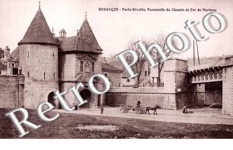Porte Rivotte - Passerelle du Chemin de fer