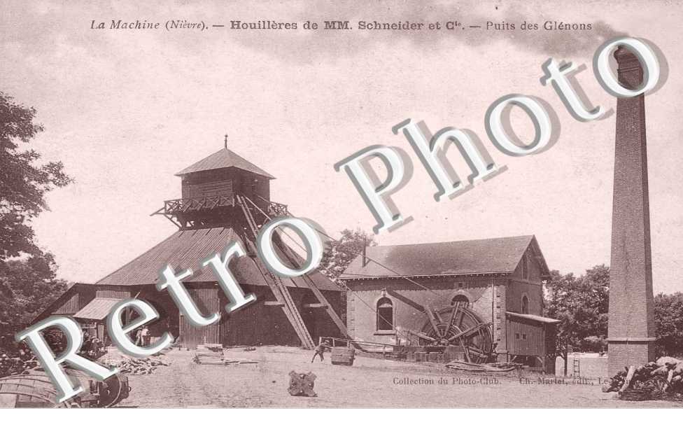 ouilleres de MM Schneider et Cie - puits des Glenons