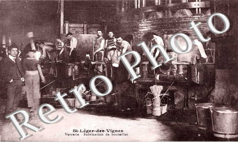 verrerie - fabrication de bouteilles