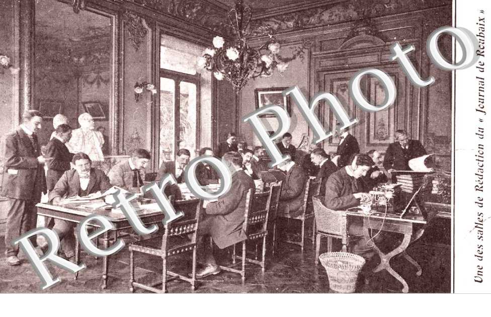 Salle de redaction du journal de Roubaix