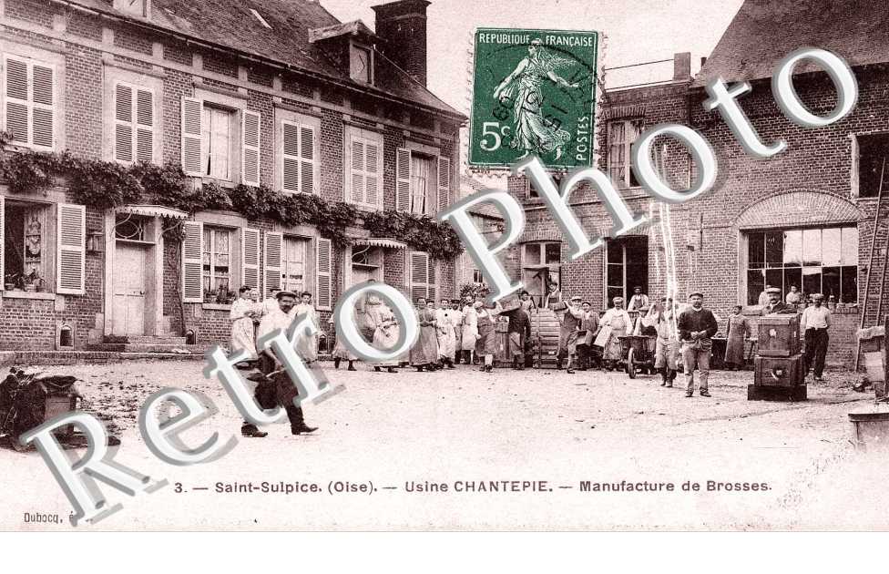 manufacture de brosses, usine Chantepie