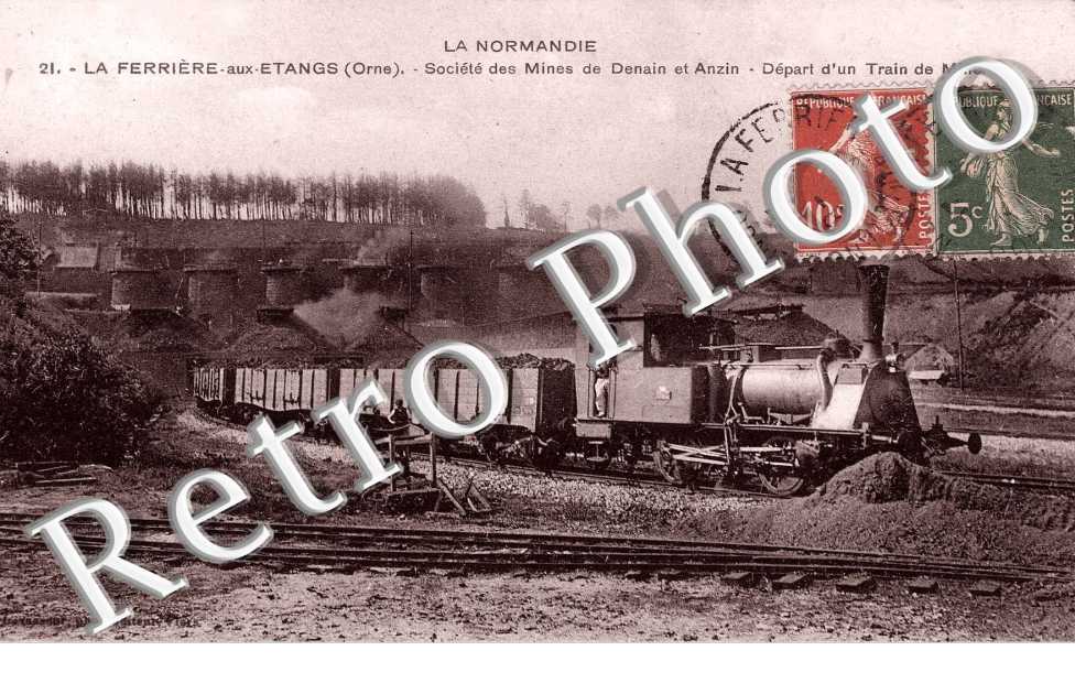 depart d'un train de minerai