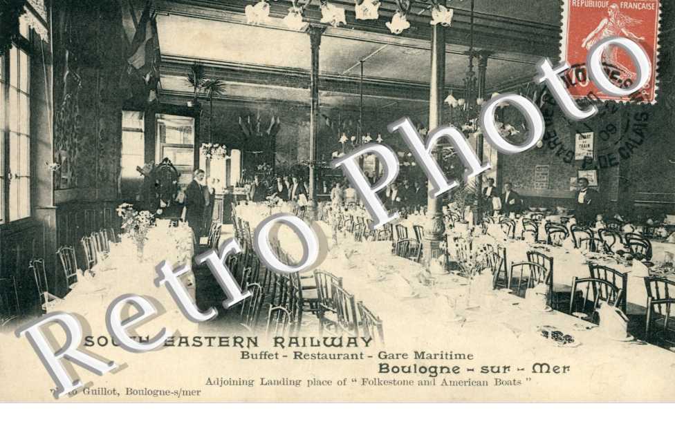 South Eastern Railway, buffet-restaurant-gare maritime