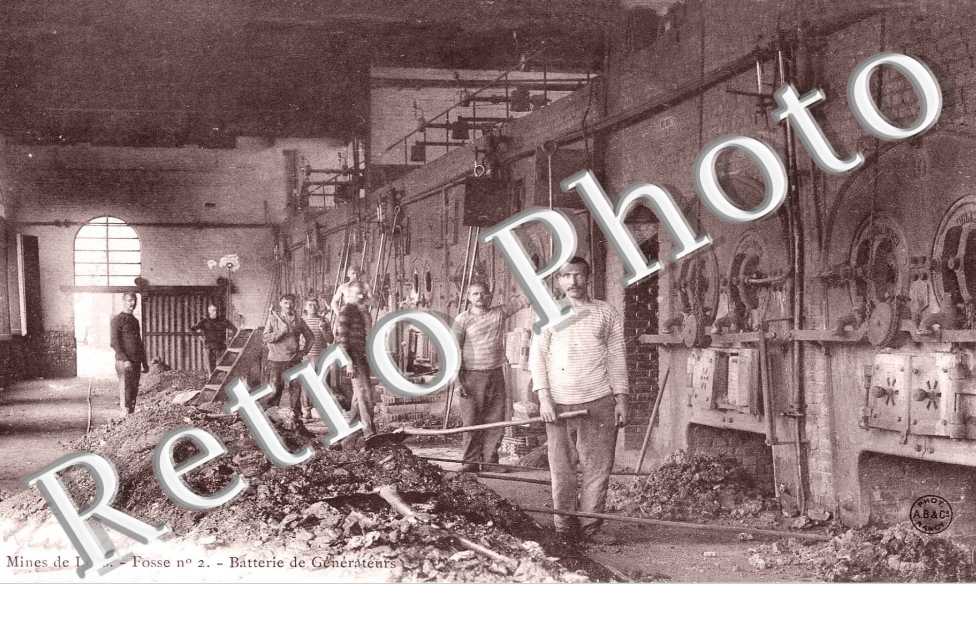 Mines - fosse n°2 - batterie de generateurs