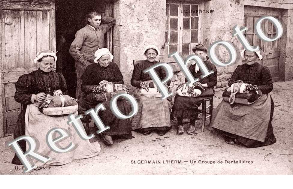 Un groupe de dentellières