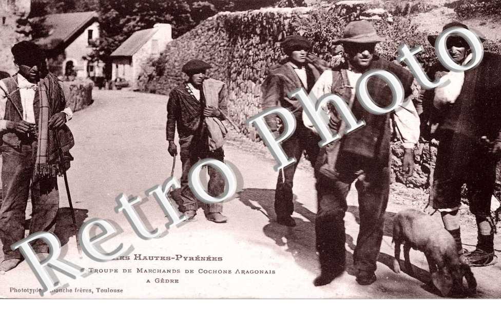 troupe de marchands de cochons Aragonais