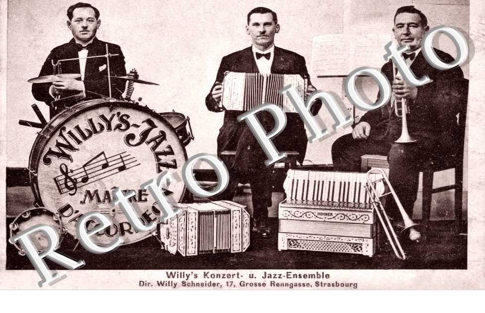 Willy's Konzert und Jazz-Ensemble - Dir. Willy Schenider 17 Grosse Renngasse