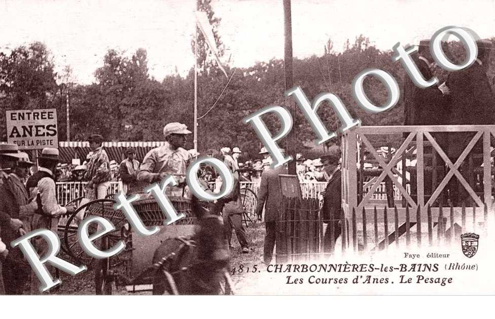 Les courses d'anes - le pesage