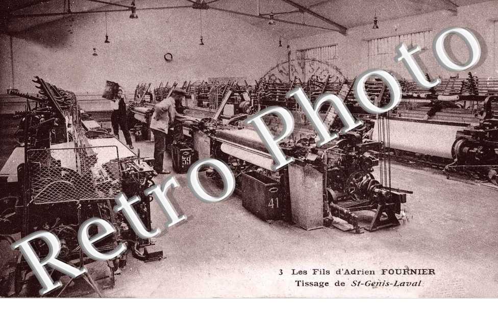 Les fils d'Adrien Fournier - Tissage de St genis Laval