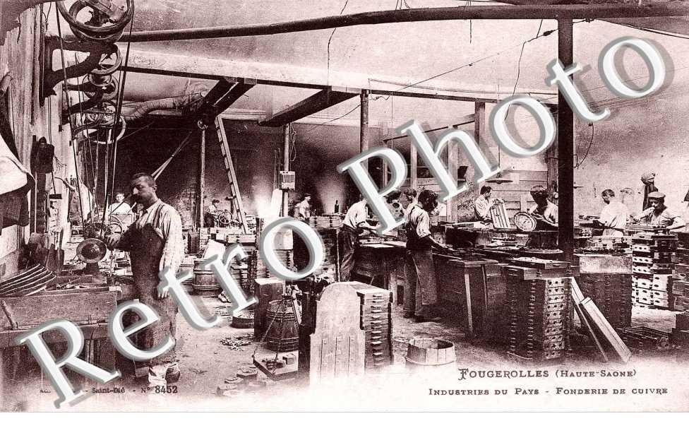 industrie du pays, fonderie de cuivre