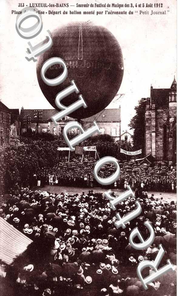DEPART DU BALLON 