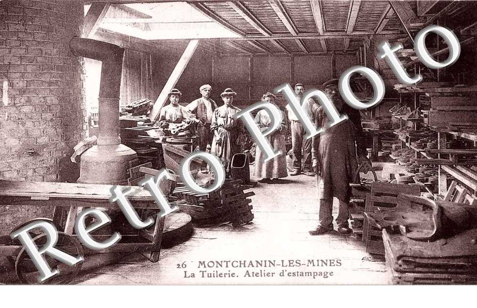 Les mines - La tuilerie - atelier d'estampage