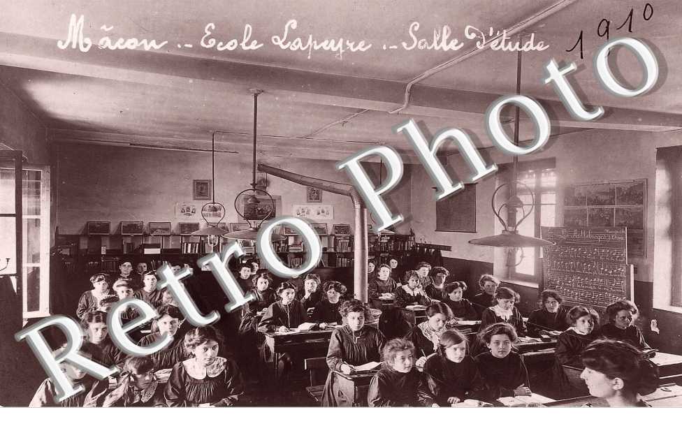 Ecole Lapeyre - salle d'etude
