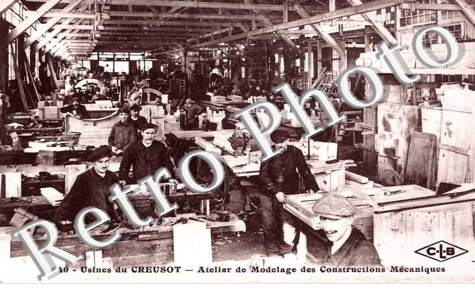 Usines du creusot - ateliers de montage des constructions mecaniques