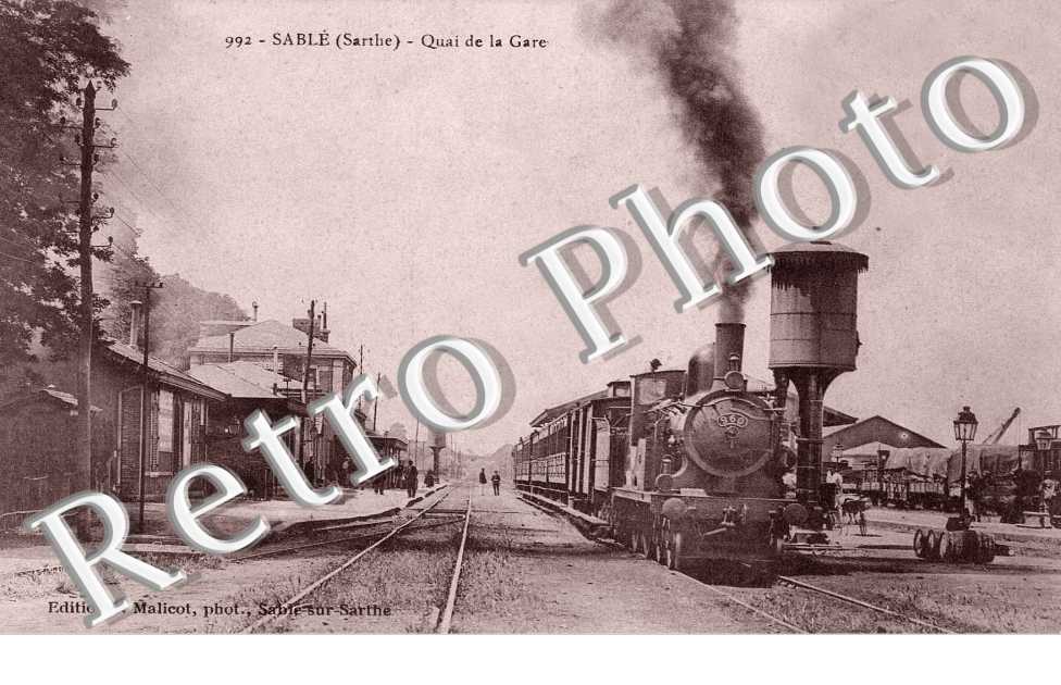 Quai de la gare - Locomotive