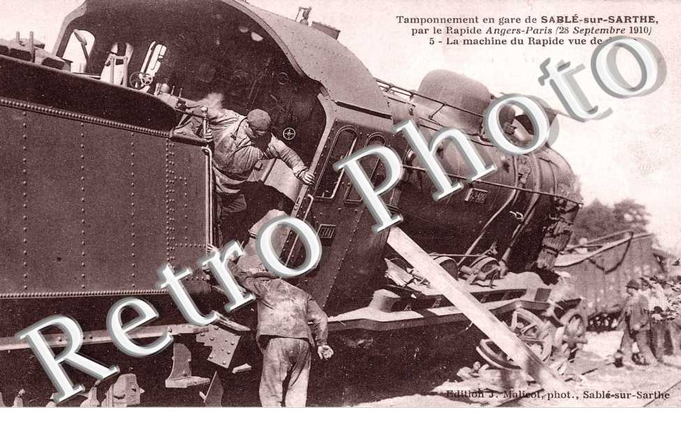 Accident du Rapide Angers-Paris (train