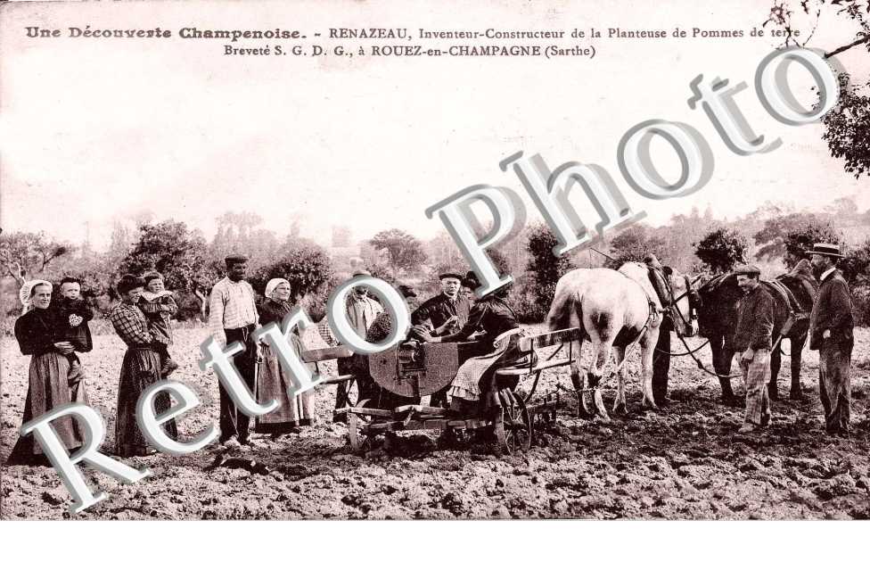 Renazeau - inventeur-constructeur de la planteuse de pommes de terre
