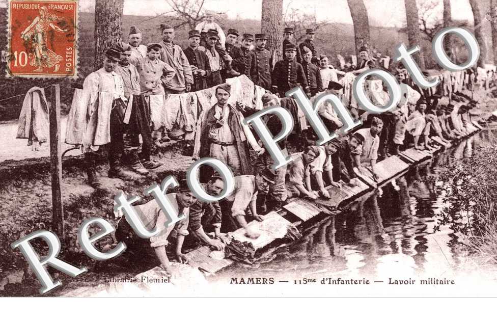 115 e d'infanterie - Lavoir militaire